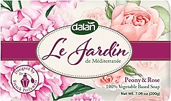 Dalan Le Jardin Peony & Rose 200 gr Sabun