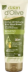 Dalan D'olive Doğal Zeytinyağlı Besleyici El & Vücut Kremi 20 ml