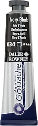 Daler-Rowney Aquafine Opak 15 ml Guaj Boya 034 Ivory Black
