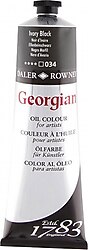 Daler-Rowney Georgian 225 ml Yağlı Boya N:034 Ivory Black