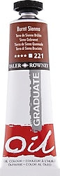 Daler-Rowney Georgian 38 ml Yağlı Boya N:221 Burnt Sienna