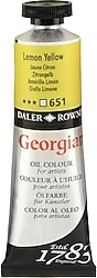 Daler-Rowney Georgian 38 ml Yağlı Boya N:651 Lemon Yellow