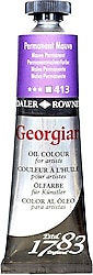 Daler-Rowney Georgian 38 ml Yağlı Boya N:413 Permanent Mauve