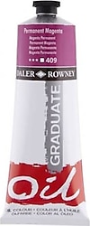 Daler-Rowney Graduate 200 ml Yağlı Boya N:409 Permanent Magenta