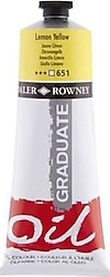 Daler-Rowney Graduate 200 ml Yağlı Boya N:651 Lemon Yellow