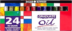 Daler-Rowney Graduate 22 ml 24 Renk Yağlı Boya
