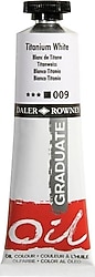 Daler-Rowney Graduate 38 ml Yağlı Boya N:009 Titanium White