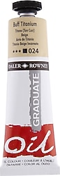 Daler-Rowney Graduate 38 ml Yağlı Boya N:024 Buff Titanium