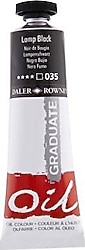 Daler-Rowney Graduate 38 ml Yağlı Boya N:035 Lamp Black