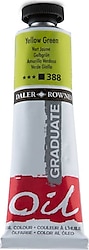 Daler-Rowney Graduate 38 ml Yağlı Boya N:388 Yellow Green