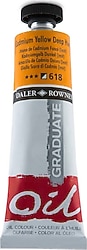 Daler-Rowney Graduate 38 ml Yağlı Boya N:618 Cadmium Yellow Deep Hue