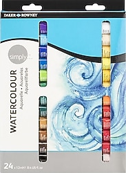 Daler-Rowney Simply 12 ml 24'lü Tüp Sulu Boya