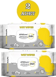 Dalin Atocure 60 Yaprak 2'li Paket Islak Mendil