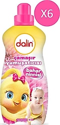 Dalin Bahar Ninnisi Çamaşır Yumuşatıcı 1500 ml 6 Adet