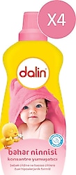 Dalin Bahar Ninnisi Konsantre Çamaşır Yumuşatıcı 1200 ml 4 Adet