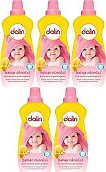 Dalin Bahar Ninnisi Konsantre Çamaşır Yumuşatıcı 1200 ml 5 Adet