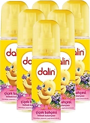 Dalin Çiçek Bahçesi Bebek Kolonyası 150 ml 6 Adet