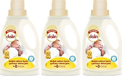 Dalin Sensitive Doğal Sabun Bazlı Sıvı Çamaşır Deterjanı 1500 ml 3 Adet