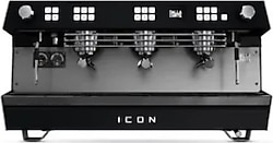 Dalla Corte Icon-3-DB Siyah 3 Gruplu Espresso Makinesi