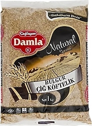 Damla Çiğ Köftelik Esmer Bulgur 1 kg