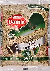 Damla Yeşil Mercimek 1 kg