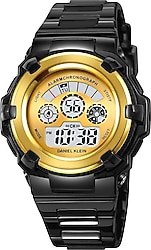 Daniel Klein DK-2156-7 Siyah-Altın Çocuk Kol Saati