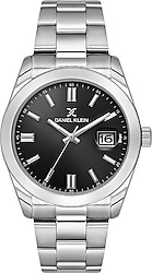 Daniel Klein DK.3.10011-2 Gümüş-Siyah Erkek Kol Saati
