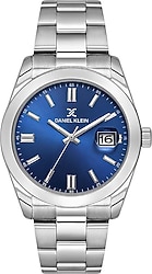 Daniel Klein DK.3.10011-3 Gümüş-Lacivert Erkek Kol Saati