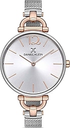 Daniel Klein DK012860D-06 Gümüş-Rose Gold Kadın Kol Saati