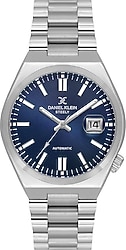 Daniel Klein DKE.1.10755-3 Gümüş-Lacivert Erkek Kol Saati