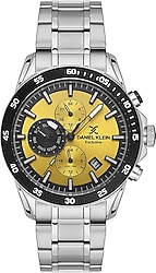 Daniel Klein Exclusive DK.1.13529-8 Gümüş-Sarı Erkek Kol Saati