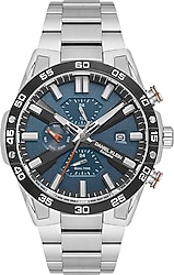 Daniel Klein Exclusive DK.1.13974-4 Gümüş-Petrol Mavisi Erkek Kol Saati