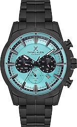 Daniel Klein Exclusive DK.1.14005-2 Siyah-Turkuaz Erkek Kol Saati