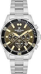 Daniel Klein Exclusive DK.1.14067-4 Haki Erkek Kol Saati