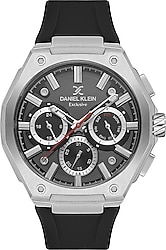 Daniel Klein Exclusive DKE.1.10645-1 Siyah-Gümüş Erkek Kol Saati