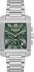 Daniel Klein Exclusive DKE.1.10679-4 Gümüş-Yeşil Erkek Kol Saati