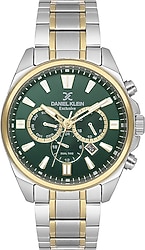 Daniel Klein Exclusive DKE.6.10923-6 Altın-Yeşil Erkek Kol Saati