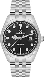 Daniel Klein Premium DK.1.13835-1 Gümüş-Siyah Erkek Kol Saati