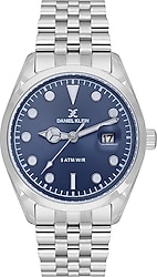 Daniel Klein Premium DK.1.13835-2 Gümüş-Lacivert Erkek Kol Saati
