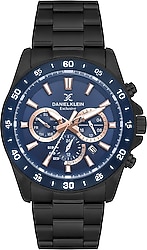 Daniel Klein Premium DK.3.10013-5 Siyah-Lacivert Erkek Kol Saati