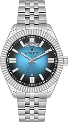 Daniel Klein Premium DKE.1.10749-4 Gümüş-Turkuaz Erkek Kol Saati