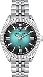 Daniel Klein Premium DKE.1.10749-5 Gümüş-Su Yeşili Erkek Kol Saati