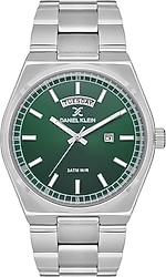 Daniel Klein Premium DKF.2299D-03 Gümüş-Yeşil Erkek Kol Saati
