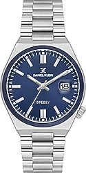 Daniel Klein Steely DK.1.13861-11 Gümüş-Koyu Mavi Erkek Kol Saati