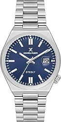 Daniel Klein Steely DK.1.13861-13 Gümüş-Lacivert Erkek Kol Saati