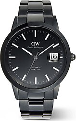 Daniel Wellington Iconic Link Automatic DW00600753 Siyah Erkek Kol Saati