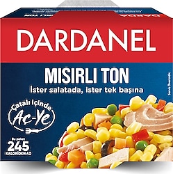 Dardanel Aç Ye Mısırlı Ton 185 gr