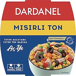 Dardanel Aç Ye Mısırlı Ton 160 gr