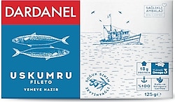 Dardanel Uskumru Fileto 125 gr