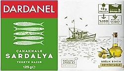 Dardanel Zeytinyağlı Çanakkale Sardalya 125 gr
